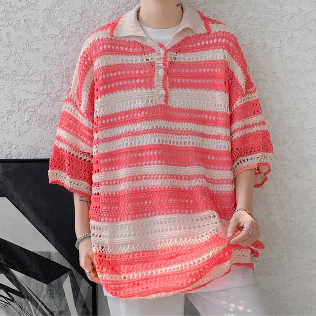 MARK WAFFLE Polo