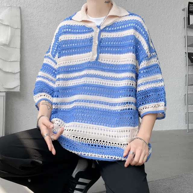MARK WAFFLE Polo