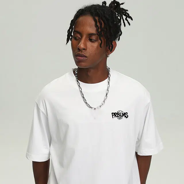 PRBLMS LOGOcleanfitT