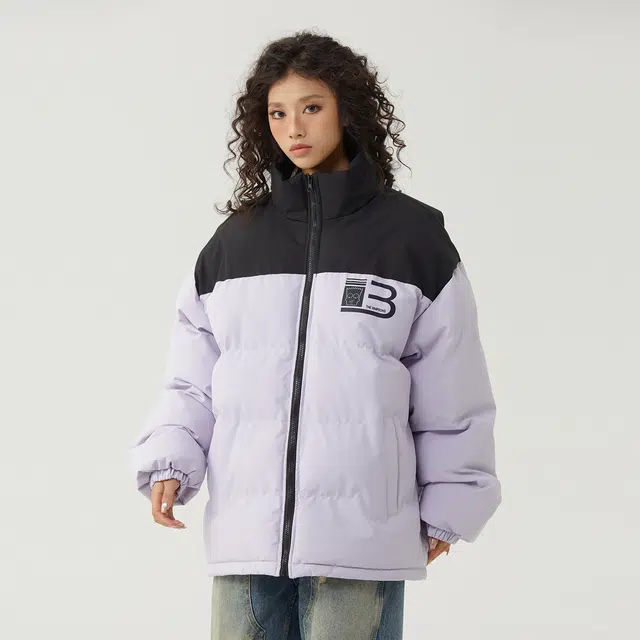 The Simpsons Retro Letter Colorblock Jacket