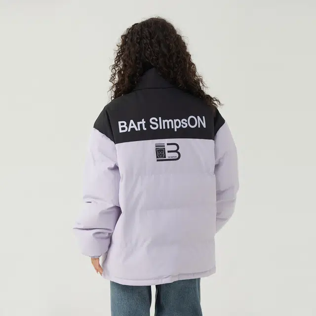 The Simpsons Retro Letter Colorblock Jacket