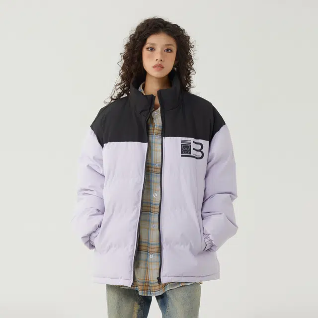 The Simpsons Retro Letter Colorblock Jacket
