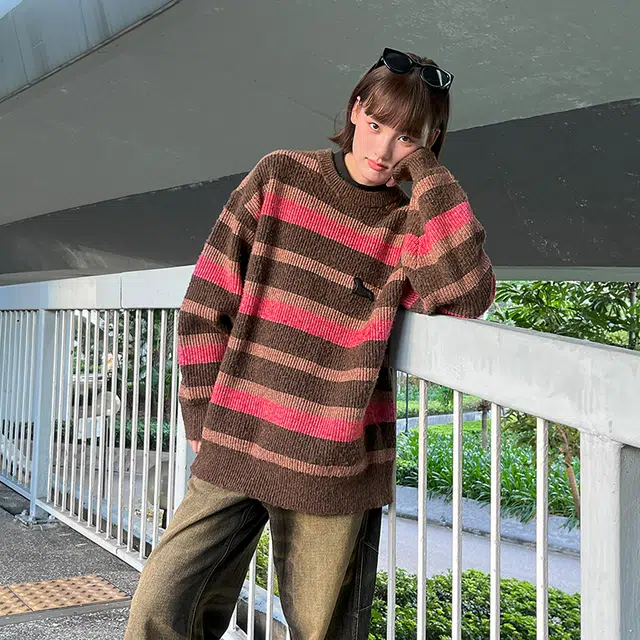 PSO Brand Dopamine Stripe Sweater