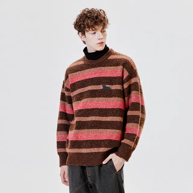 PSO Brand Dopamine Stripe Sweater