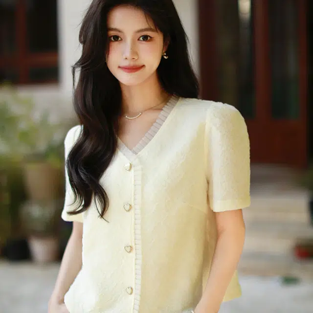 玄唐 简约时尚百搭短袖衬衫 女款