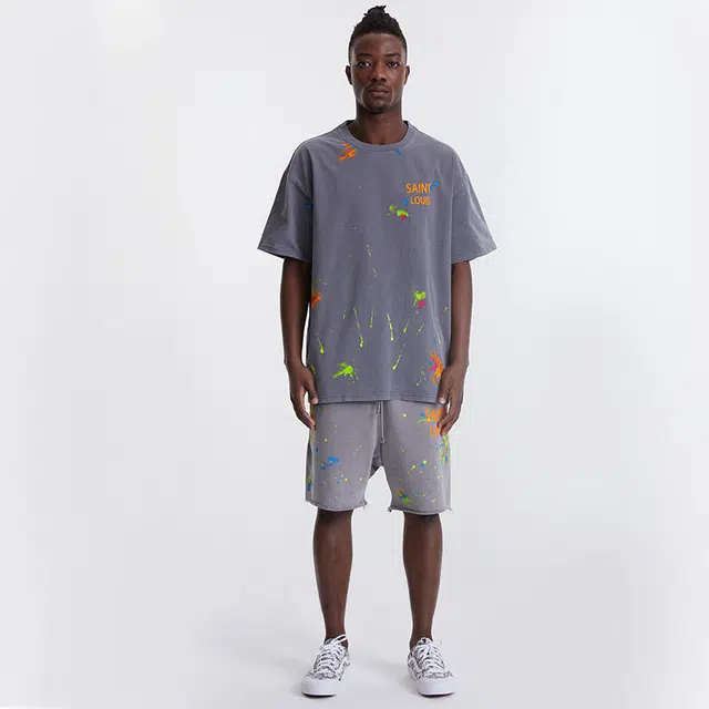 SSSAINT LOUIS magic neon tee