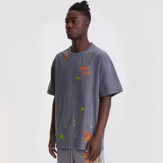 SSSAINT LOUIS magic neon tee