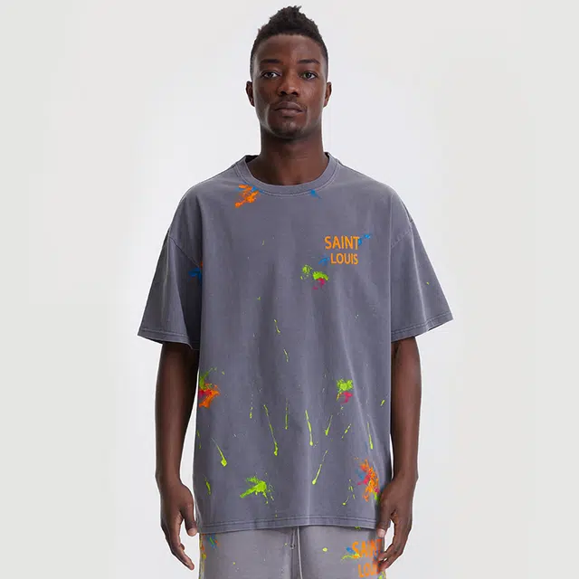 SSSAINT LOUIS magic neon tee