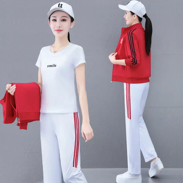左岸 简约舒适时尚百搭休闲套装 女款