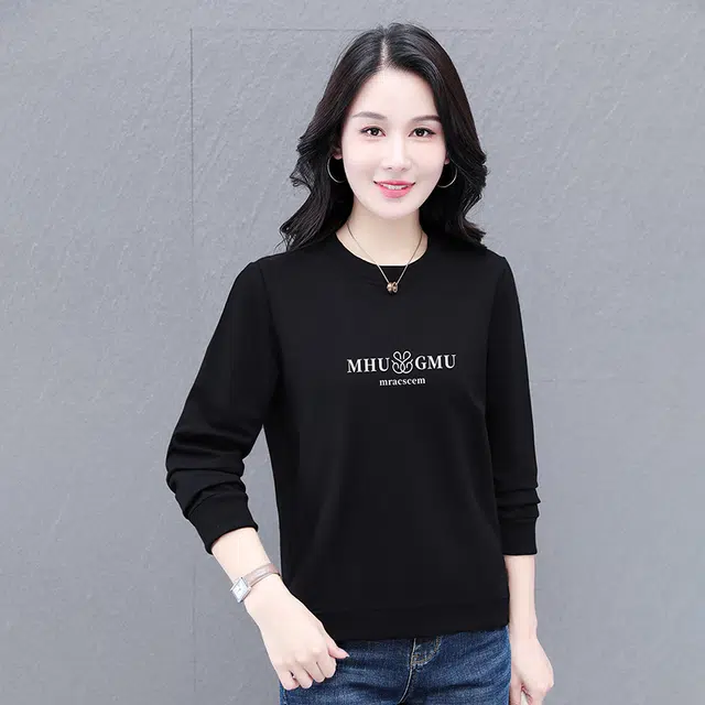 左岸 舒适时尚百搭简约元气活力潮流显瘦显高美观大方宽松气质休闲卫衣 女款
