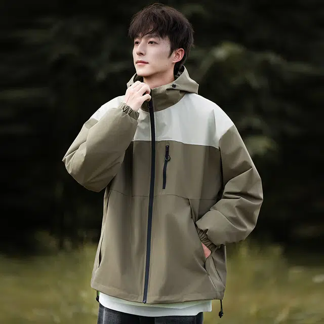 左岸 美式潮牌山系户外三合一防风保暖外套男可拆卸冬季旅游登山服夹克 男款
