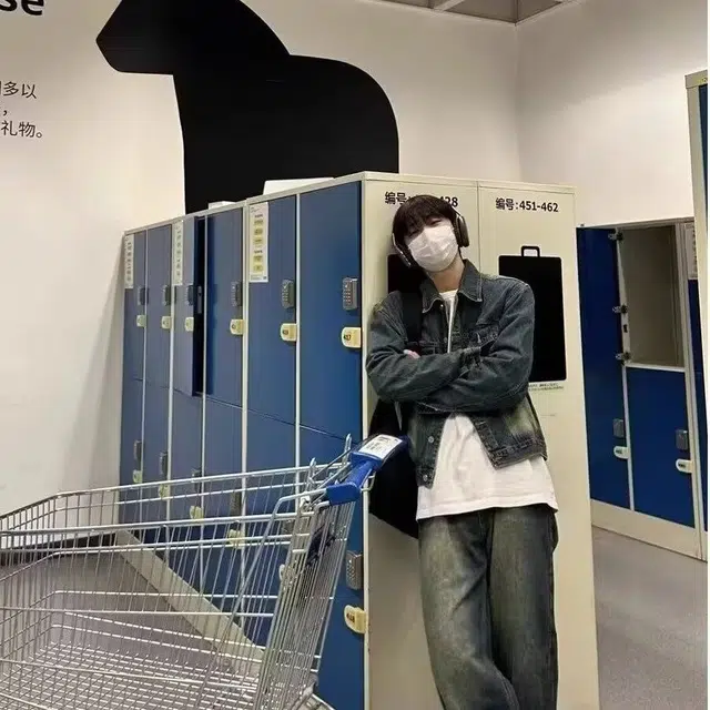 左岸 美式复古潮流个性时尚简约青少年小众学院风设计翻领宽松痞帅酷潮休闲高街百搭港风潮牌牛仔外套 男女同款