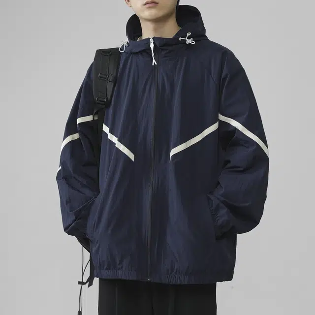 左岸 宽松透气轻薄款冰丝凉感户外运动防晒服 男款