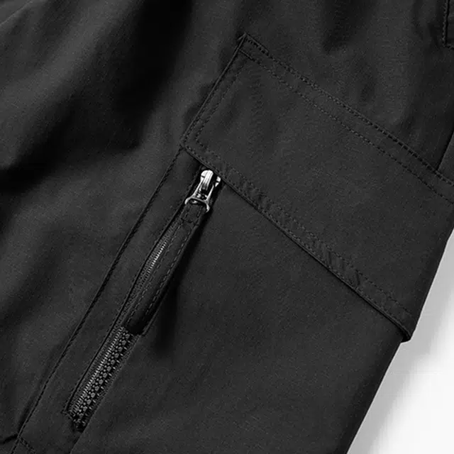 左岸 潮牌百搭薄款日常休闲直筒扎染五分外穿阔腿中裤宽松大码潮流运动裤户外通勤时尚工装短裤 男款