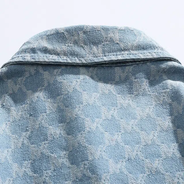 左岸 美式高街百搭牛仔上衣设计纽扣简约时尚个性高级感宽松休闲舒适小众学院风港风潮牌衬衫 男款