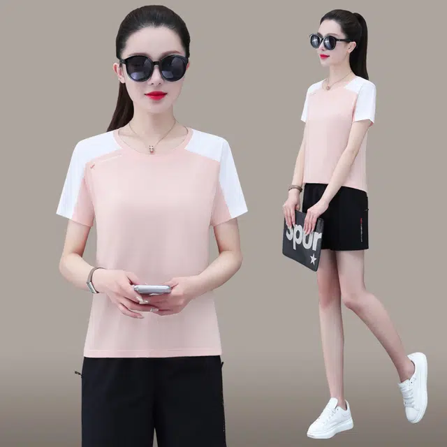 左岸 通勤简约百搭舒适休闲套装 女款