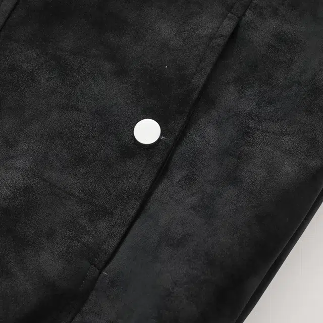 左岸 加绒加厚夹克港风时尚潮牌百搭拉链开衫立领上衣休闲宽松加肥加大码秋冬防风保暖棉袄外套皮衣 男款