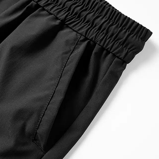 左岸 潮牌百搭薄款日常休闲直筒扎染五分外穿阔腿中裤宽松大码潮流运动裤户外通勤时尚工装短裤 男款