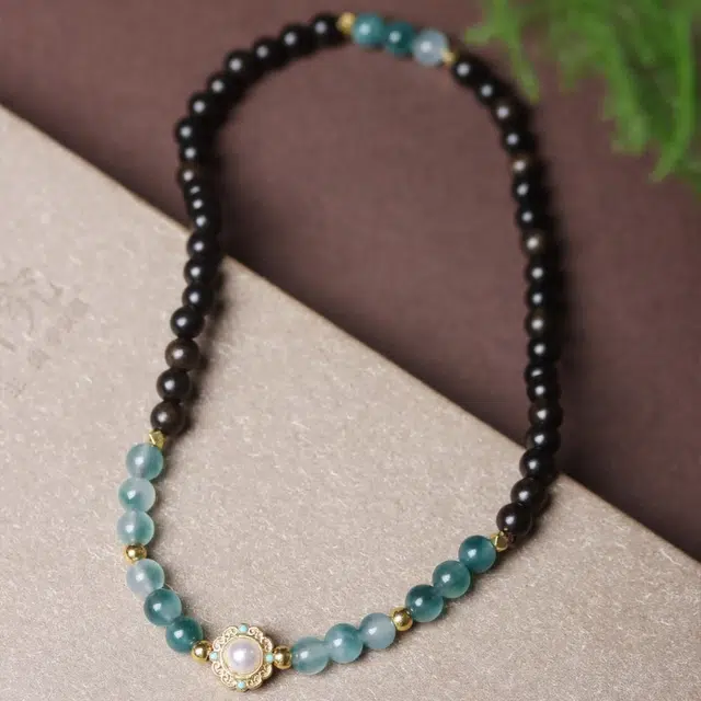 【婧】 芳缘小傅 国潮新中式文玩佛珠八方来财盘玩新宠静心凝神出街神器素雅百搭高品念珠国风转运礼盒 #好运  黑檀 手串 男女同款情侣款