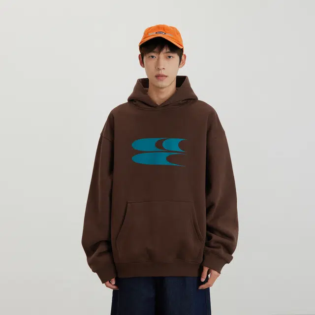 Crying Center Basic Logo Hoodie