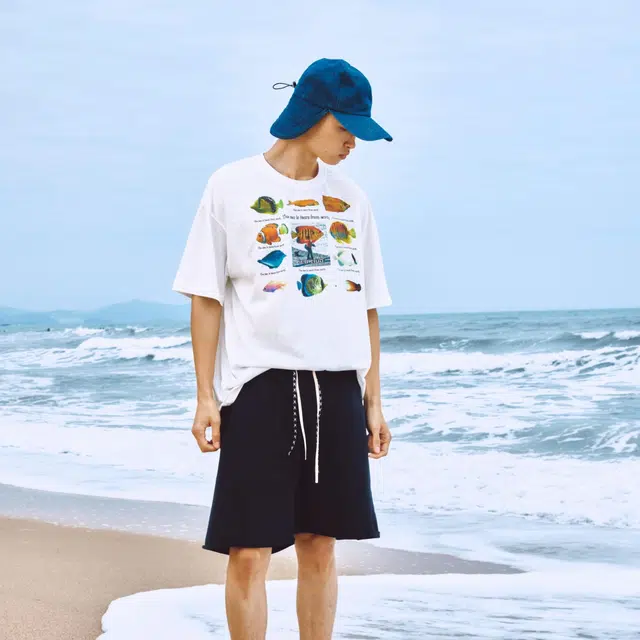 Crying Center Tropical Fish Tee