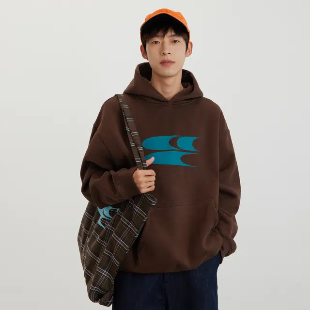 Crying Center Basic Logo Hoodie