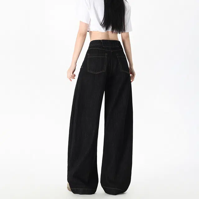 玫丝朵 休闲简约舒适百搭牛仔裤 女款