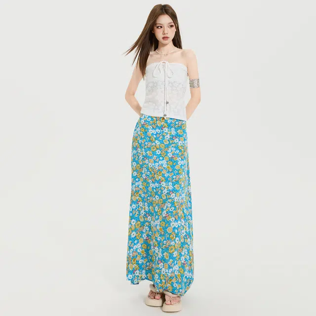 玫丝朵 美式纯欲风抽褶修身时尚百搭上衣抹胸 女款