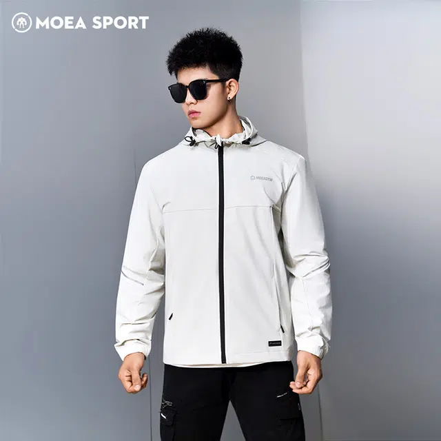 墨立方 户外训练骑行防风防水夹克外套 男款