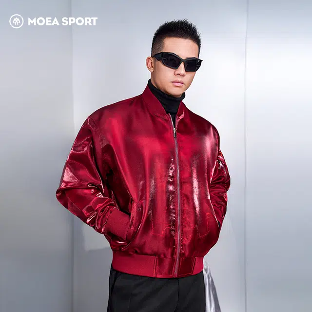 墨立方 秋日觉醒系列 宽松工装棒球领舒适百搭长袖夹克 男款