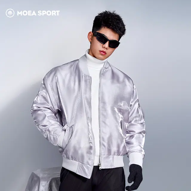 墨立方 秋日觉醒系列 宽松工装棒球领舒适百搭长袖夹克 男款