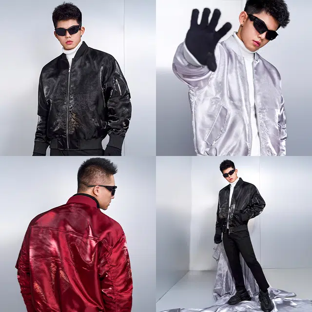 墨立方 秋日觉醒系列 宽松工装棒球领舒适百搭长袖夹克 男款