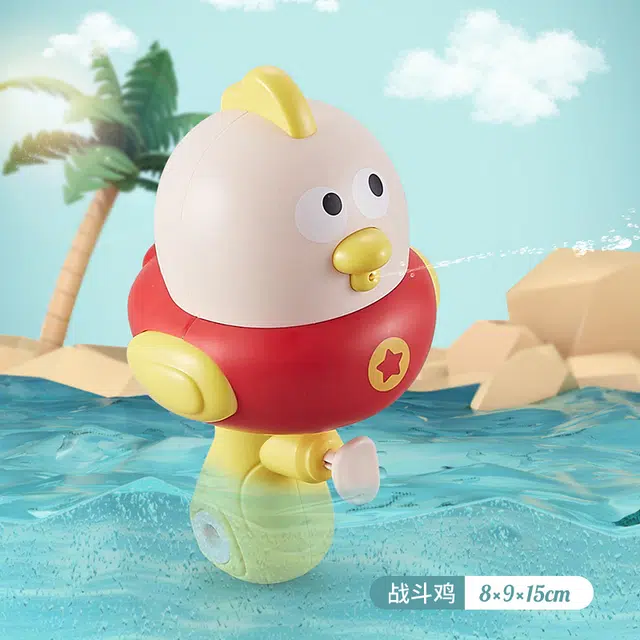 纯兔鼠 动物水枪 萌趣可爱按压小水枪 喷水呲滋夏季戏水沙滩 玩具
