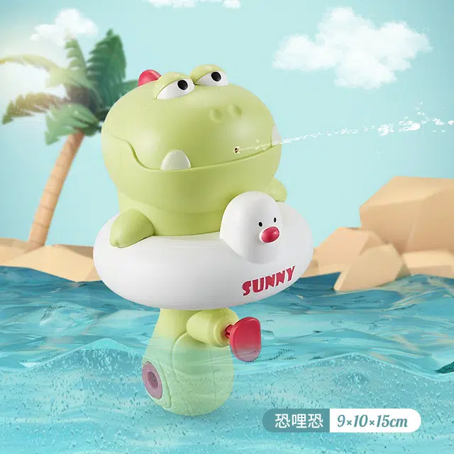 纯兔鼠 动物水枪 萌趣可爱按压小水枪 喷水呲滋夏季戏水沙滩 玩具