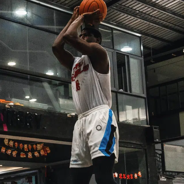 左右力量 液态氨纶速干裤高弹训练透气跑步健身压缩裤篮球紧身裤七分运动长裤 男女同款