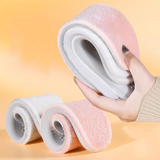 迈高乐 乳胶加绒加厚保暖垫防寒吸汗防臭软底舒适超软防痛 歌圈绒 鞋垫 男女同款情侣款