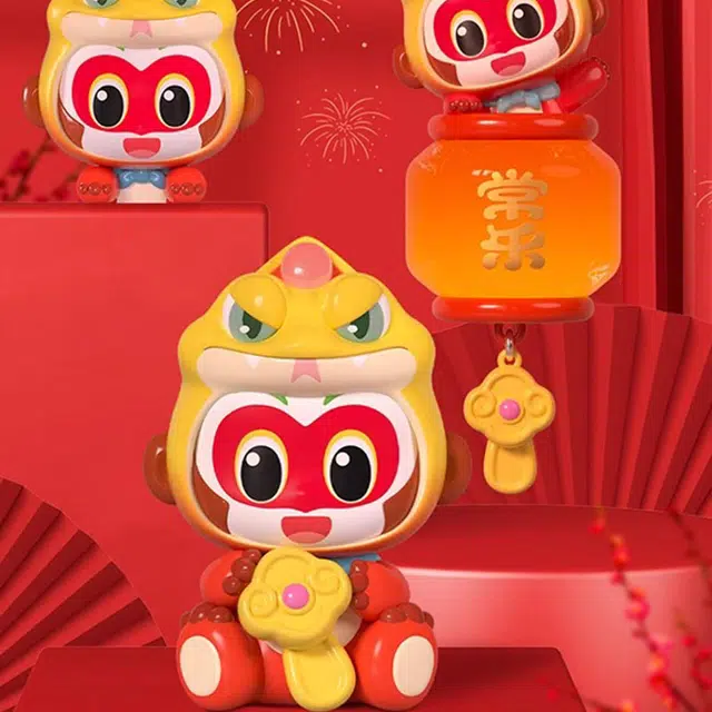 上美影 大闹天宫孙悟空系列 瑞蛇呈祥 新中式摆件