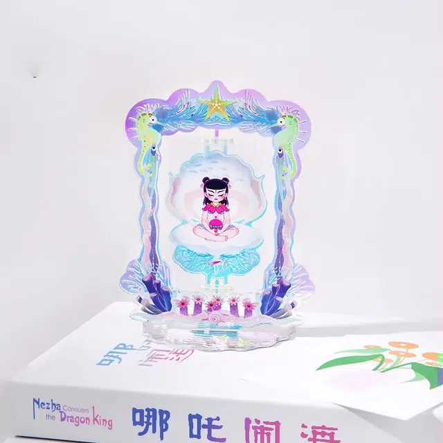 上美影 哪吒脑海系列 创意美学转好运亚克力摆件