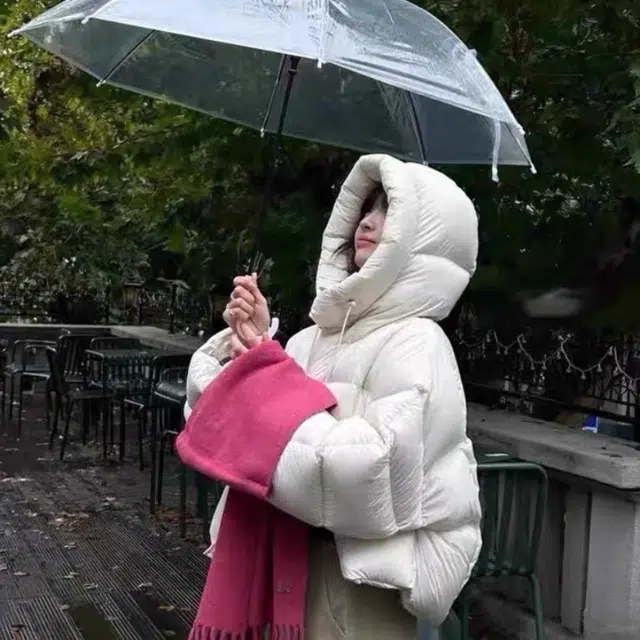 思蓓儿 美式复古面包服连帽棉外套爆款 棉服 女款