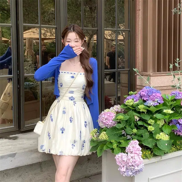 思蓓儿 时尚简约长袖舒适百搭裙子裙装套装 女款