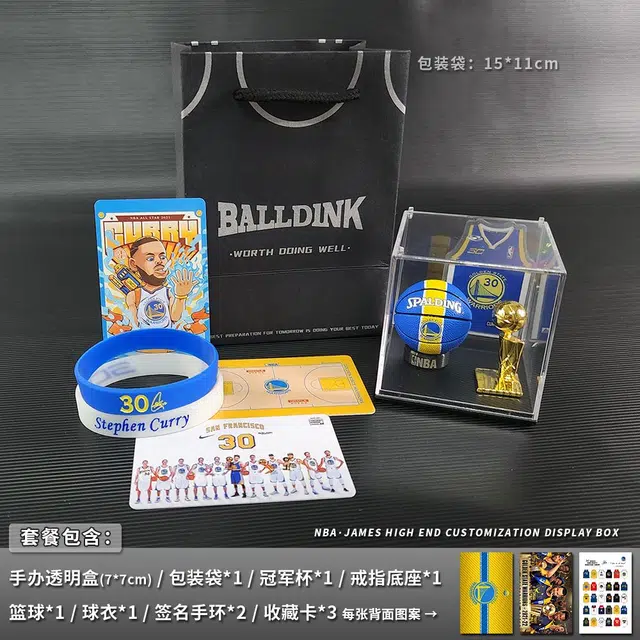 乐智由我 篮球创意周边球星球迷手办 成品模型