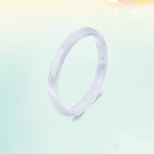福韵金 【点收藏 赠古法素圈】新中式水墨丹青贵妃美人镯古风白月光气质素雅猫眼石清冷素雅温婉复古旗袍汉服有钱花手饰 首饰 手镯 女款
