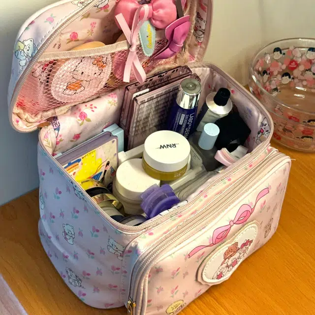 爱鼎琪可爱女便携大容量旅行包手提防水化妆品护肤品收纳包洗漱包