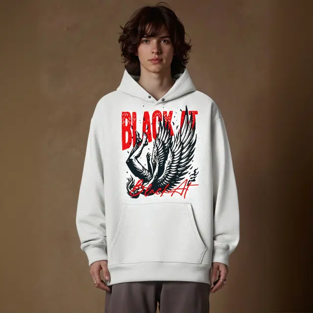 BLACK AT oversize