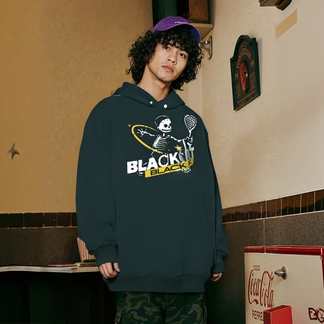 BLACK AT oversize