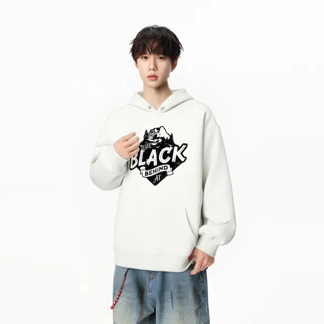 BLACK AT LOGO