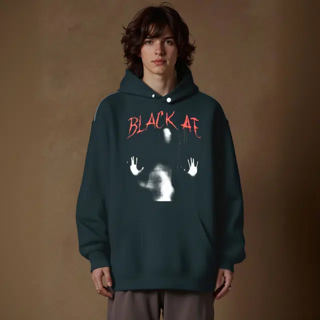 BLACK AT oversize