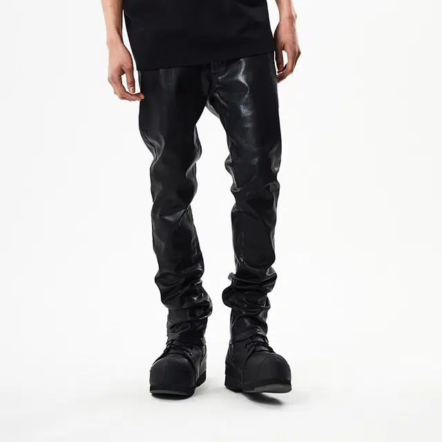 P.M.W Black Flare Jeans