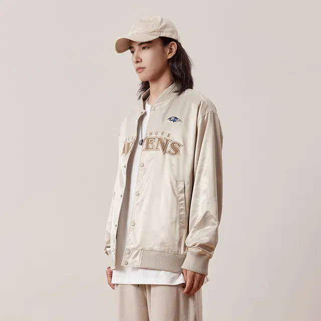 NFL Baltimore Ravens Varsity Jacket Navy