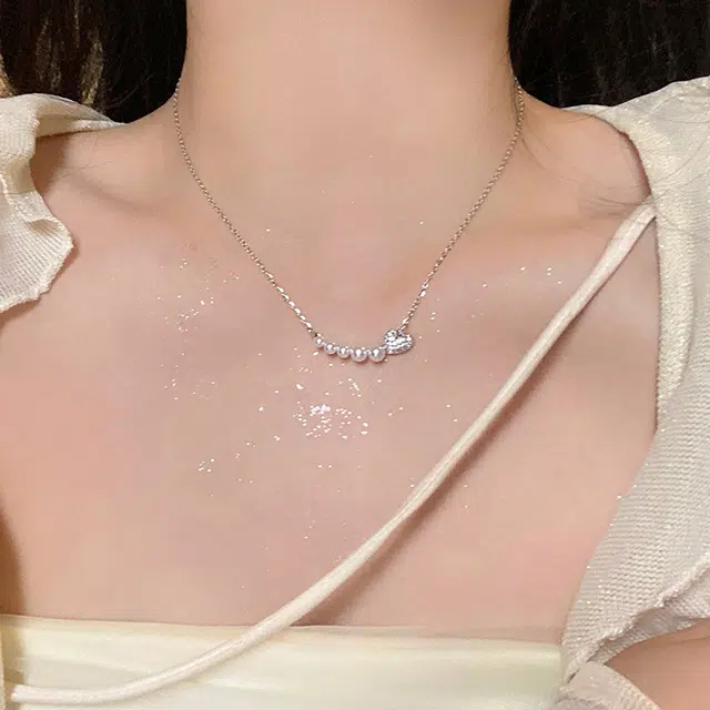 韵系 轻奢小众高级感锁骨链百搭颈链 锆石 项链 女款